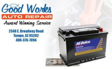 Lifetime Warranty on Batteries! | Good Works Auto Repair