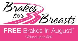 Virginia Auto Service Partnering with Brakes for Breasts