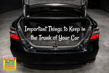6 Essential Items to Keep in the Trunk of Your Car | Virginia Auto Service