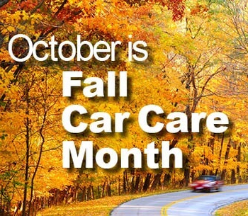Fall Car Care Month in October is Time to Winterize